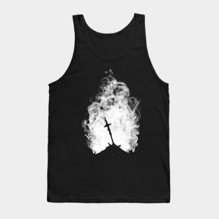 Dark Flame (White Version) Tank Top